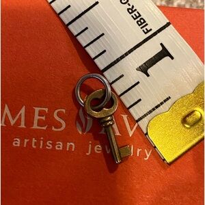 James Avery Bronze Forever Key Mini Charm- Retired
